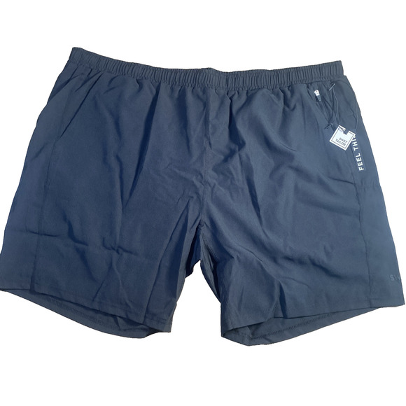 Swet Tailor Onyx Black Active Lined Shorts Size 2XL -NWT - Picture 1 of 8